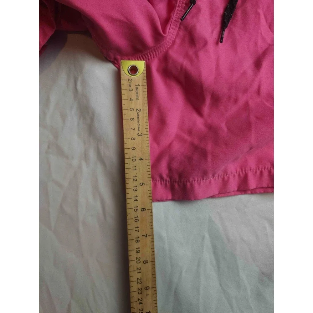Quiksilver Volley Shorts Men M Pink Surf Athleisure Beach Resortwear Swim Trunks